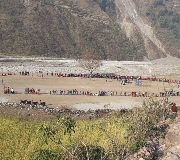 जनता मावि पोखराले जित्यो दोस्रो राष्ट्रपति रनिङ शिल्ड